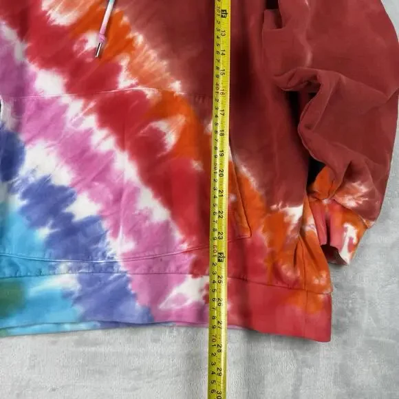 Ripndip Tie-Dye Hoodie Multicolor Streetwear Pullover Graphic Logo Men Sz L Y2K - Picture 5 of 9